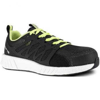 Zapato de Seguridad Reebok Fusion Flexweave S1P Negro/Verde/Blanco