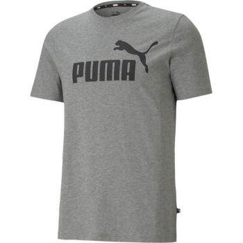 Camiseta Puma Essential Logo Hombre Gris