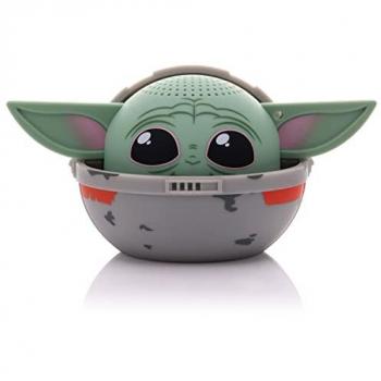 Bitty Boomers Mini Altavoz Bluetooth Grogu en Carrito 5 cm - Star Wars: The Mandalorian