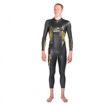 Sailfish G-Range 8 Traje de Neopreno para Hombre Adulto Negro Amarillo