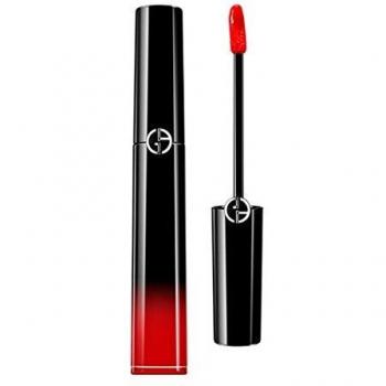 Giorgio Armani Ecstasy Lacquer Liquid Lipstick 402 Red-To-Go, High-Shine Lip Color, 6ml