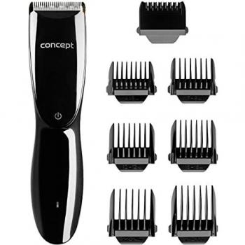 Concept Household ZA7030 Cortapelos y Afeitadora Inalámbrica 2 en 1 para Cabello y Barba con Cuchillas Autoafilables, Recargable