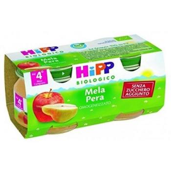 Hipp Omo Manzana Pera 2X80G