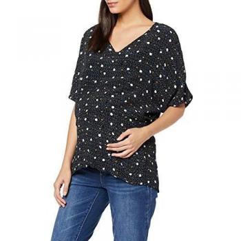 MAMALICIOUS Mlcana June 2/4 Woven Top Combi N Camiseta de Tirantes premamá, Multicolor