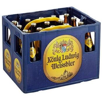 Cerveza de Trigo Rey Ludwig Hefe Weissbier 20x0,5l (Reciclable)
