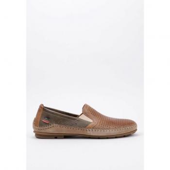 Fluchos - Zapato casual de hombre F1172 en color Camel, talla 40