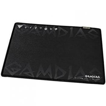 GAMDIAS NYX Speed M - Alfombrilla de ratón para Gaming, Color Negro