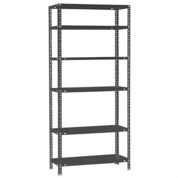 Estantería Metálica SimonRack Comfort 2000x900x300 mm, 6 Baldas, Soporta 100 kg por balda, Color Antracita