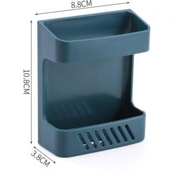 Soporte organizador de control remoto y teléfono para Smart TV, estante de almacenamiento montado en pared para hogar y oficina