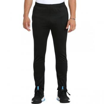 Pantalón Deportivo Bullpadel Naipe Negro con tejido transpirable, ajuste cómodo, cintura elástica y bolsillos laterales