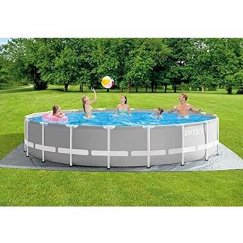 Intex - Juego completo de piscina con pared de acero de 549 x 122 cm