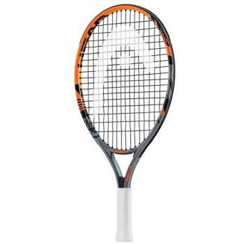 Head Radical Jr - Raqueta de tenis, color negro/ naranja, talla 19 