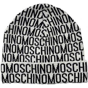 Moschino - Sombrero blanco con logotipo negro