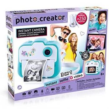 Canal Toys- Instant Camera, Color Azul Claro