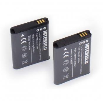 INTENSILO 2 x Li-Ion batería 700mAh