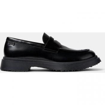 Camper Walden Leather Moccasins for Men - Size: 43 - Black Loafers
