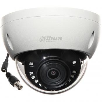 Cámara DAHUA Domo fijo 4 en 1 serie PRO Óptica fija 5mpx para exterior Smart IR de 30m antivandálico