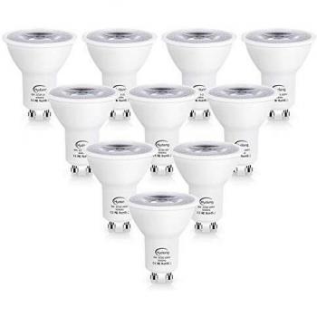 Bombilla LED Foco GU10 Colores 3W Regulable Bombillas con mando, 12 colores + Blanco Frío 6000K, 200lm, AC85-265V, para Aplique, Lámpara de riel, Luz de techo empotrada