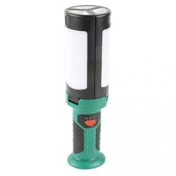 Linterna de trabajo LED recargable USB con 2 hojas desplegables 600Lm