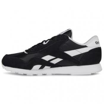 Zapatillas Reebok Classic Nylon Negro/Blanco - Talla 42