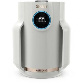 Purificador de Aire Compacto HEPA Shark NeverChange HP072EU - Ultra Silencioso - 23 m² - Blanco