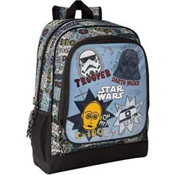 Star Wars Astro - Mochila Safta Escolar, 320x140x420mm
