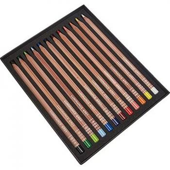 Lápices de Colores Luminance 6901 Caran d'Ache - Set de 12, Resistente al Agua y Alta Luzfastez