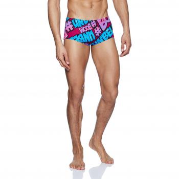 Arena Unbelievable – Bañador para hombre, Hombre, color negro/multicolor, tamaño FR : 85