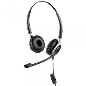 EPOS | SENNHEISER IMPACT SC 660 TC - Auricular con cable de diadema para música y llamadas en negro y plata