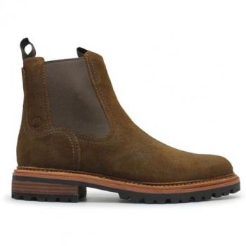 Clarks Clarkridge Top Brown Suede Men's Chelsea Boots