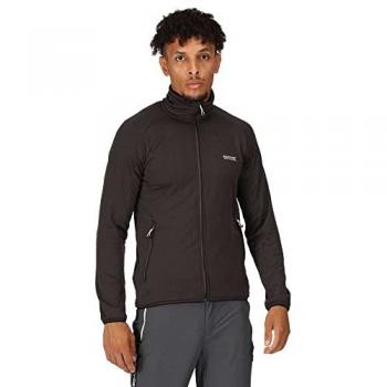 Chaqueta Softshell Highton Lite II Ligera para Hombre - Color Negro y Gris, Talla XXL