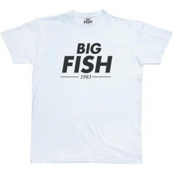 Big Fish Logo T-Shirt - White XL for Men
