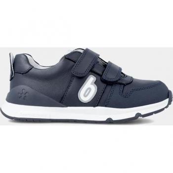 Zapatillas deportivas de piel para niño Biomecanics Modelo 231006b con doble cierre adherente