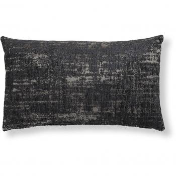 Kave Home Funda cojín Nazca 30x50 cm, Negro