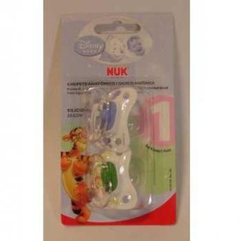 Disney Nuk Anatomical Latex Pacifier Size 1 for 0-6 Months - 2 Pack