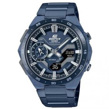 Reloj Casio Edifice ECB-2200CB-2AEF - Smartwatch para Hombre, Acero Inoxidable, Bluetooth, Resistente al Agua hasta 10 Bar