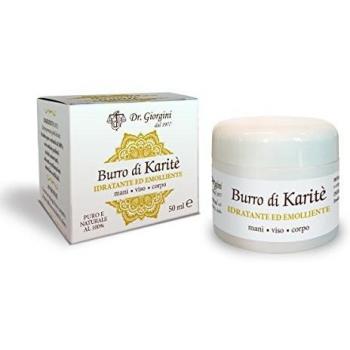 Burro de Karité 100% Puro e Hidratante para Manos, Rostro y Cuerpo 50 ml Dr. Giorgini