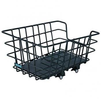 Cesta Trasera Around College ALU Negro 46X34X22 Cm