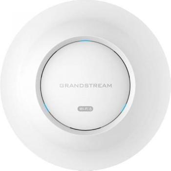 Punto de Acceso WiFi 6 Grandstream GWN7664E AX6000 Interior, 4x4 MU-MIMO, 2.4GHz y 5GHz OFDMA, Velocidad hasta 6Gbps, Cob