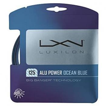 Luxilon Alu Power Ocean Blue Tennis String Set 12.2m - Durable and High Performance