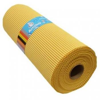 Rollo de Alfombra Antideslizante Amarillo Amiko 12m x 65cm