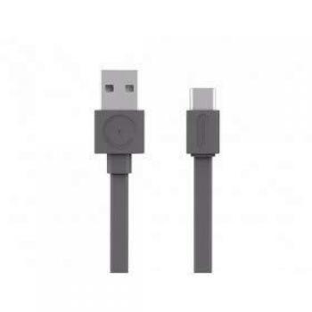 Cable USB Allocacoc 10453GY/USBCBC - Conector USB A a USB C, Color Gris