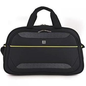 Gabol - Giro | Bolso de Viaje Grande de Tela de 47 x 28 x 24 cm con Capacidad para 24 L de Color Negro