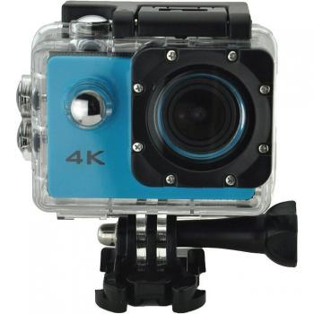 Cámara de vídeo de acción deportiva 4K impermeable con gran ángulo de visión para bicicleta y grabación subacuática