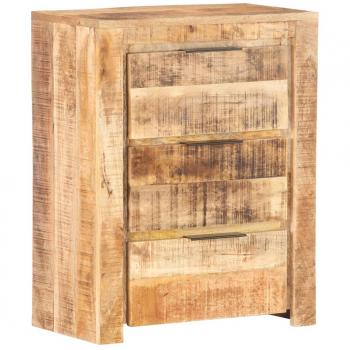 Rough Mango Wood Sideboard 23.2x13x29.5