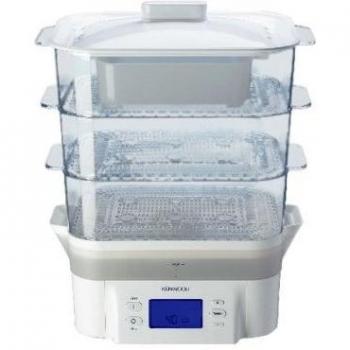 Kenwood fs470 cocedor al vapor 900 w 3 cestas rectangulares capacidad de 105 litros