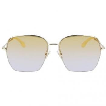 Victoria Beckham VB214SA Women's Gold Metal Sunglasses - One Size