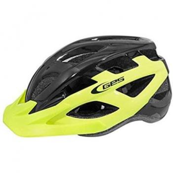 Ges Casco VARIK (54-58), Adultos Unisex, Negro/Amarillo (Multicolor), M