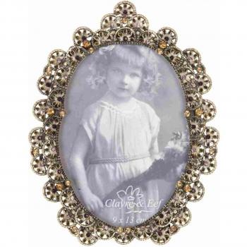 Clayre y fed 2212 marco Oval 9 x 13 cm aprox