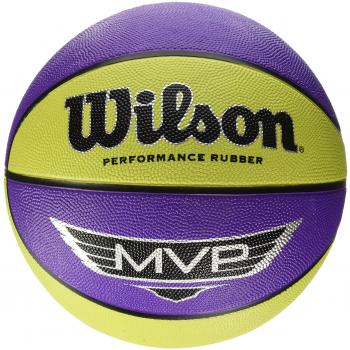 Wilson MVP - Balón, color Purpura/ Lima, tamaño: 7